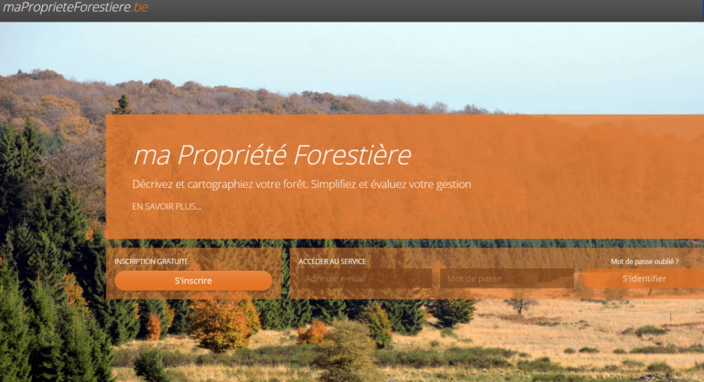 maProprieteForestiere.be : une nouvelle plateforme pour réaliser son document de gestion