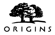 Logo de la société origins green the planet